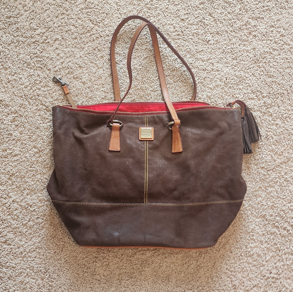 Rare Dooney and Bourke Seude Large Hobo